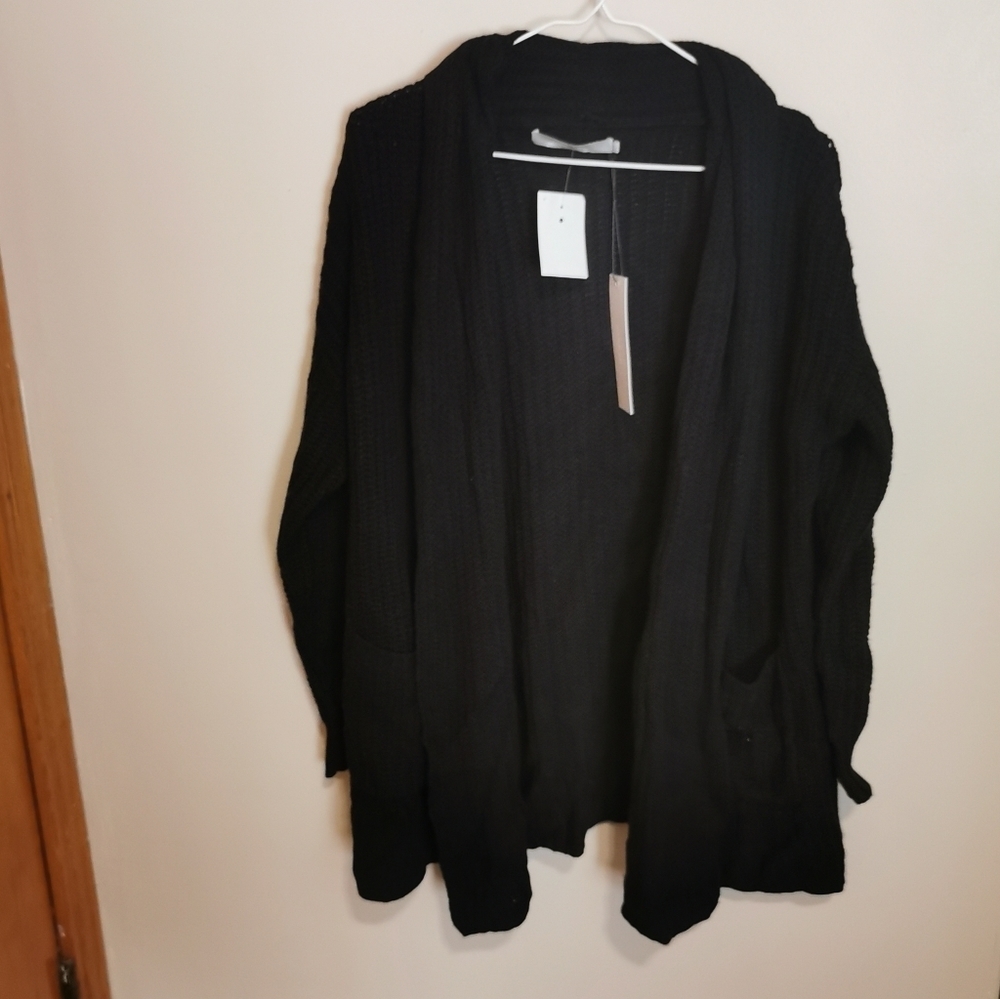 Anthropology  merino wool blend cardigan